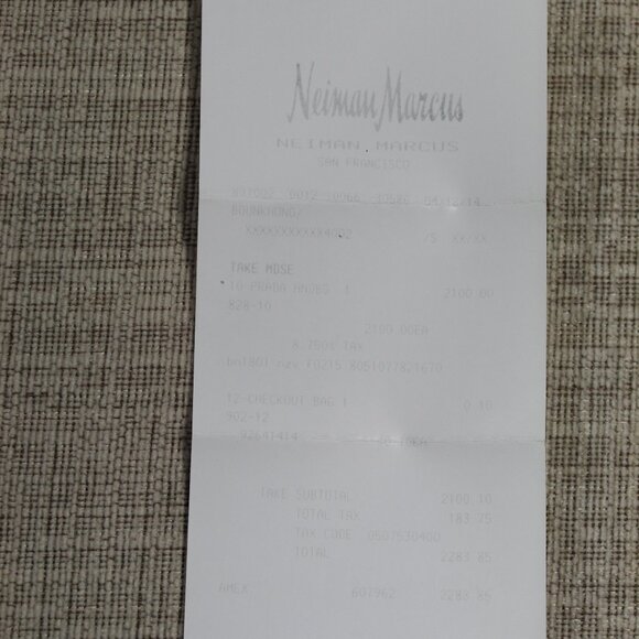 Authentic Prada Double Handled Red Pebble Leather Hand Bag Purse - LIKE NEW - Picture 10 of 12